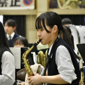 音に心を込めて飛躍の年に 別府翔青高校吹奏楽部 【大分県】