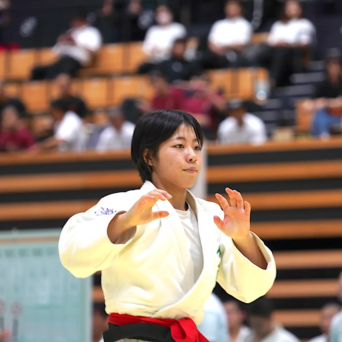 九州高校体育大会 柔道女子 親子鷹で夢舞台を追う手島みづき(大分西3年) 【大分県】