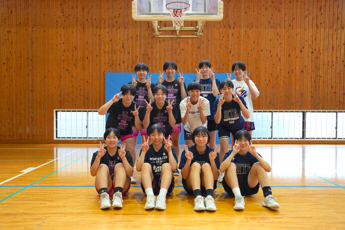 国スポ　バスケットボール少年女子　国スポ切符へ　走れ大分選抜　【大分県】