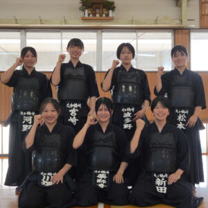 全国高校総体　剣道女子　鶴崎が全国３位　仲間と歩んだ３年間　【大分県】
