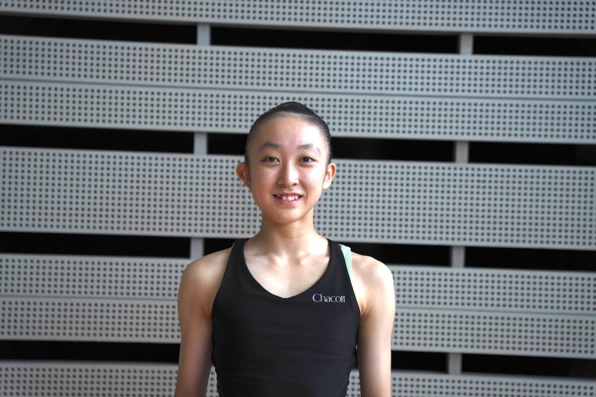別府鶴見丘高校新体操部 柳井千歳(2年) file.852