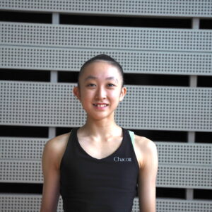 別府鶴見丘高校新体操部　柳井千歳（２年）　file.852
