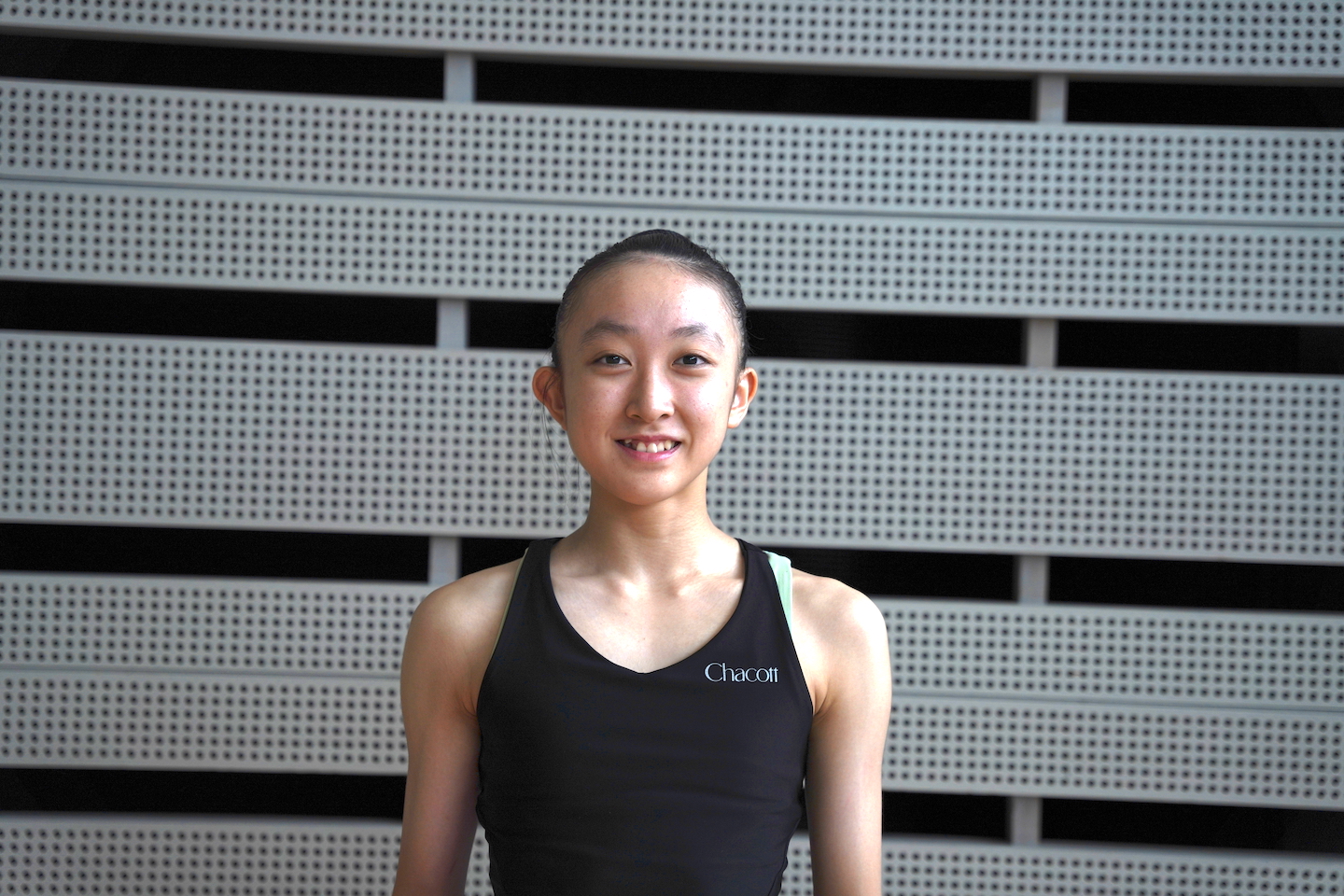 別府鶴見丘高校新体操部　柳井千歳（２年）　file.852