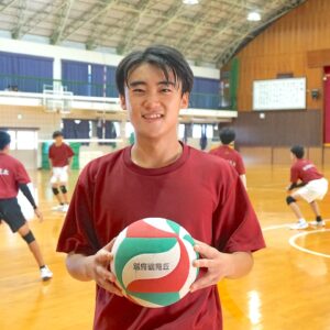 別府鶴見丘高校バレーボール部 井上勇人(2年) file.866
