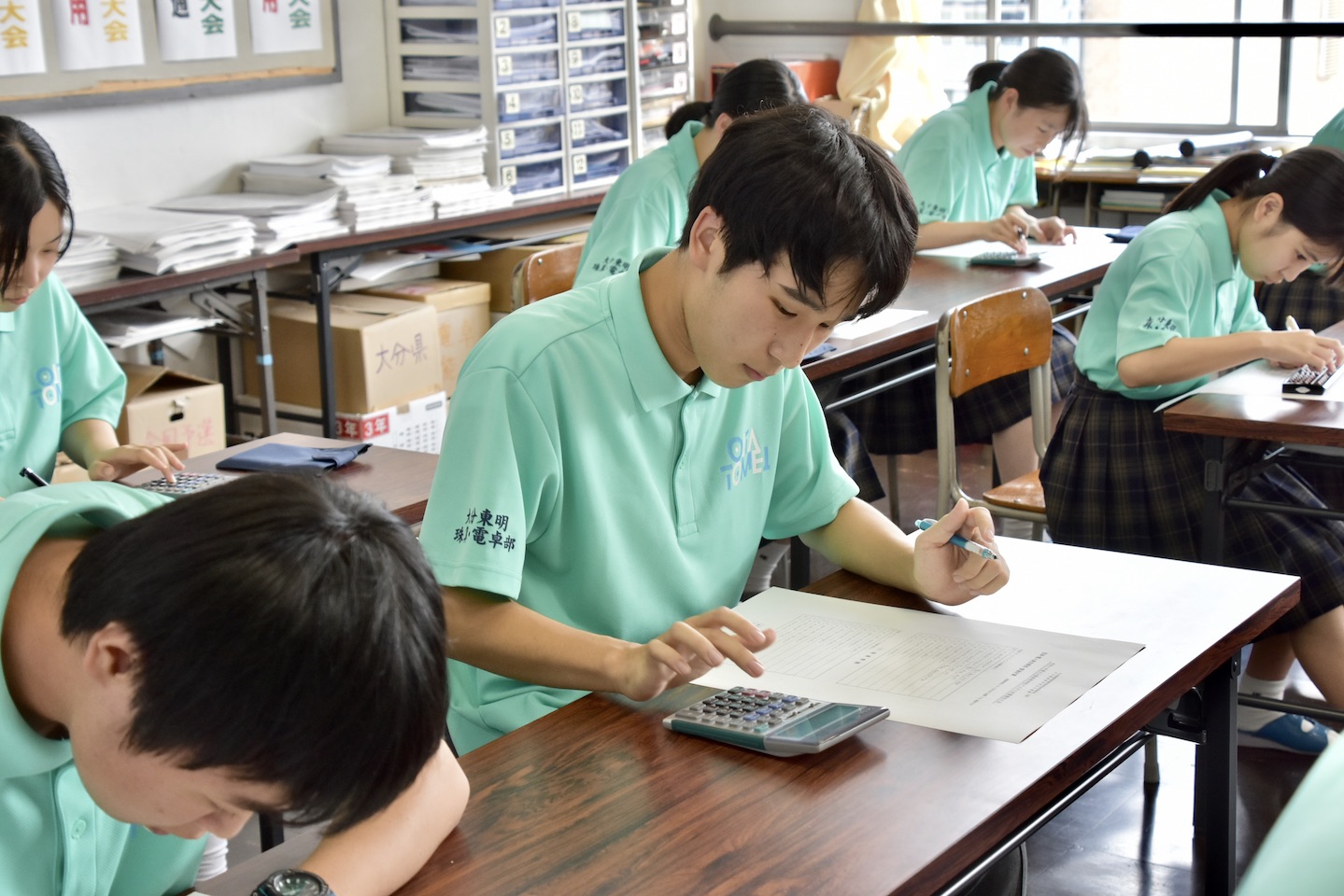 珠算・電卓　全国初挑戦で読上算の頂点へ　川野隆哉（大分東明３年）　【大分県】