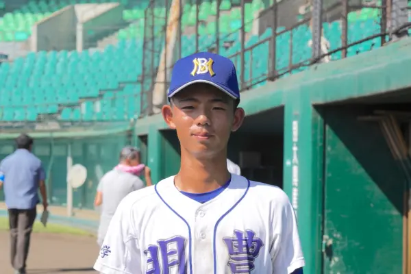 明豊高校野球部　坂田 庵（2年）　file.870