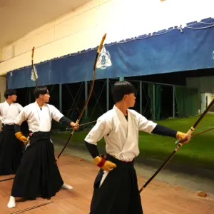 県高校新人大会　弓道男子団体　勝利を通過点に　新人王者・国東が見据える先　【大分県】