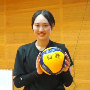臼杵高校バレーボール部　原 唯華（３年）　file.868