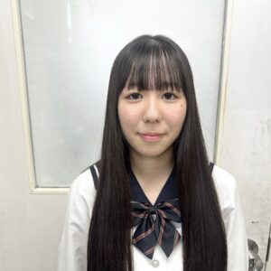 大分南高校書道部　久保田 花南（３年）　file.874