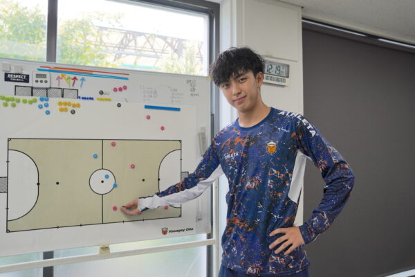 バサジィ大分　頭脳で導く若き司令塔・陣川凌　後半戦への覚悟　【大分県】