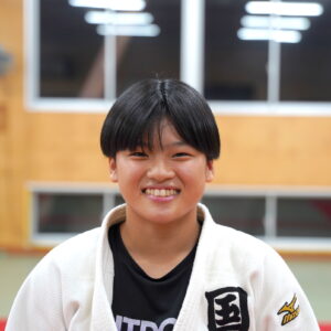 国東高校柔道部　阿南 明依（2年）　file.872