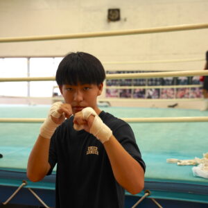 大分工業高校ボクシング部　中路 剛瑠（2年）　file.876