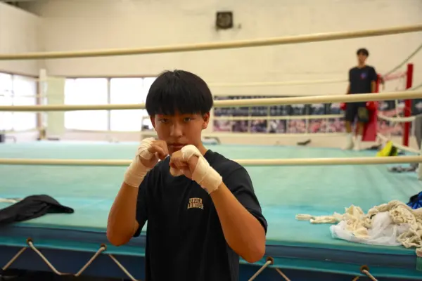 大分工業高校ボクシング部　中路 剛瑠（2年）　file.876