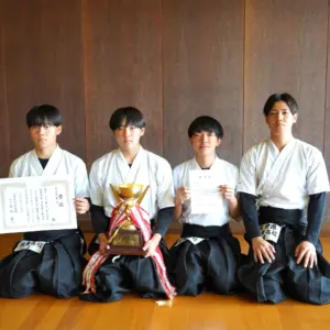 全国高校選抜大会県予選　弓道男子団体　国東が頂点へ　堂々の全国切符　【大分県】