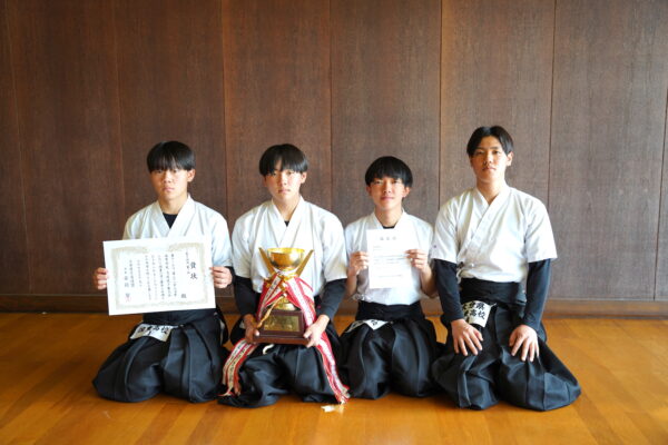 全国高校選抜大会県予選　弓道男子団体　国東が頂点へ　堂々の全国切符　【大分県】