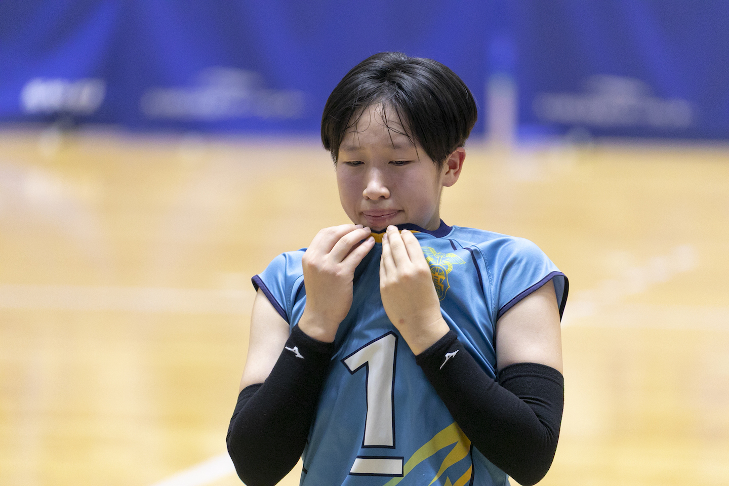 グッドルーザー　バレーボール女子　大分商業　キャプテンの最後の声　笑顔で終えたラストゲーム　【大分県】