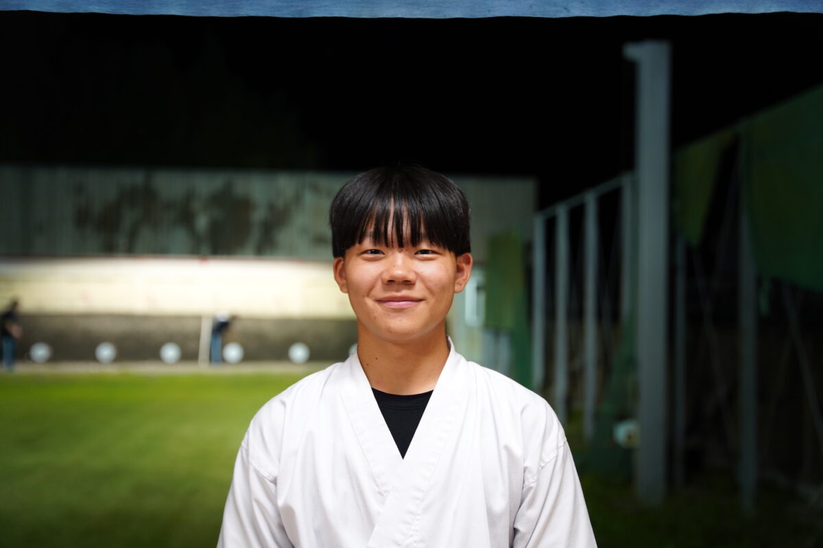 国東高校弓道部　森 蒼生（2年）　file.877