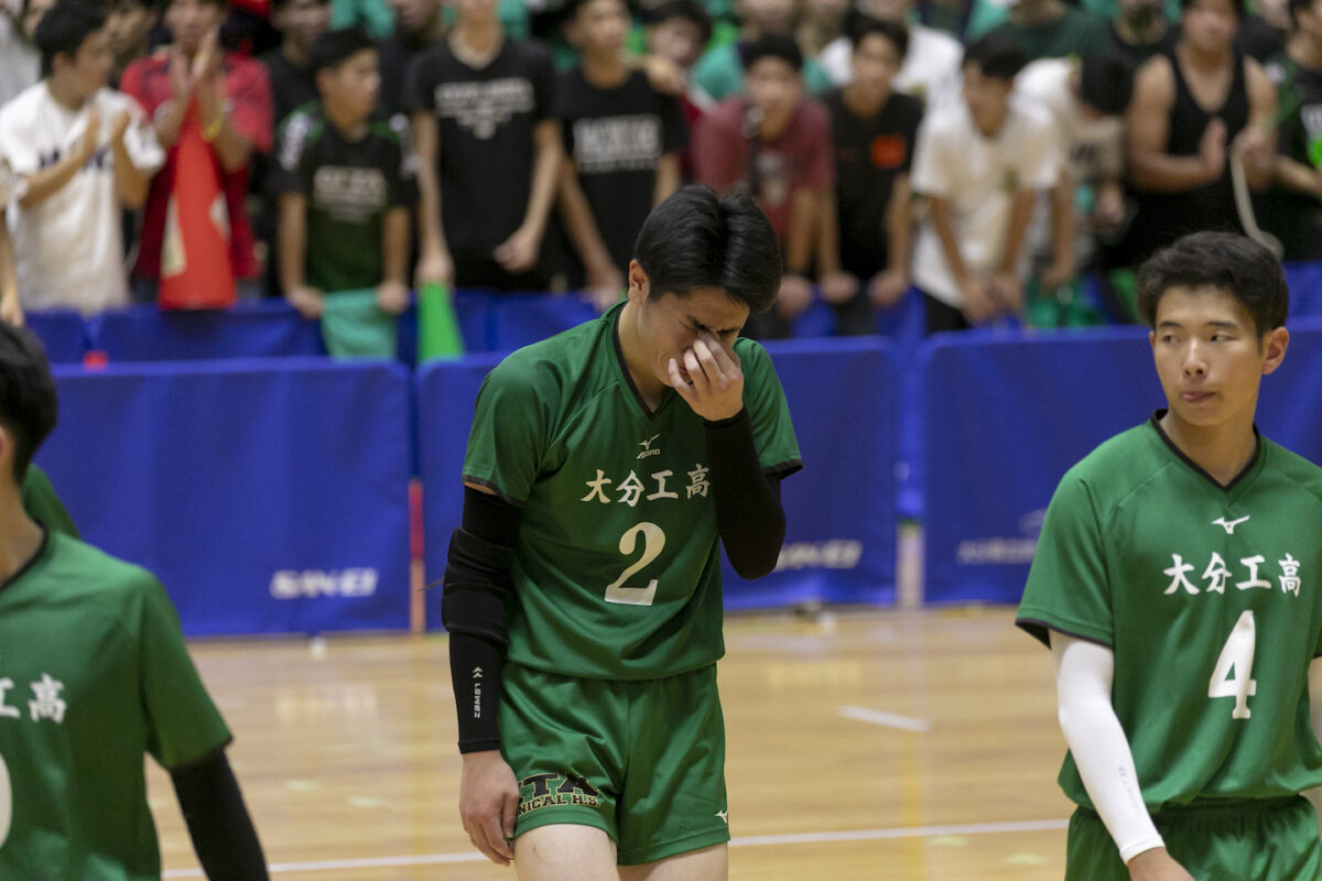 グッドルーザー　バレーボール男子　大分工業　惜敗の先に３年生が残した熱　【大分県】