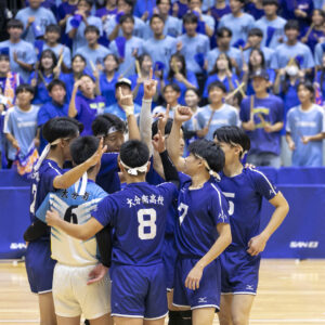 冬の高校スポーツ全国大会　バレーボール男子　３年間の蓄積　全員が主役となる大分南　【大分県】