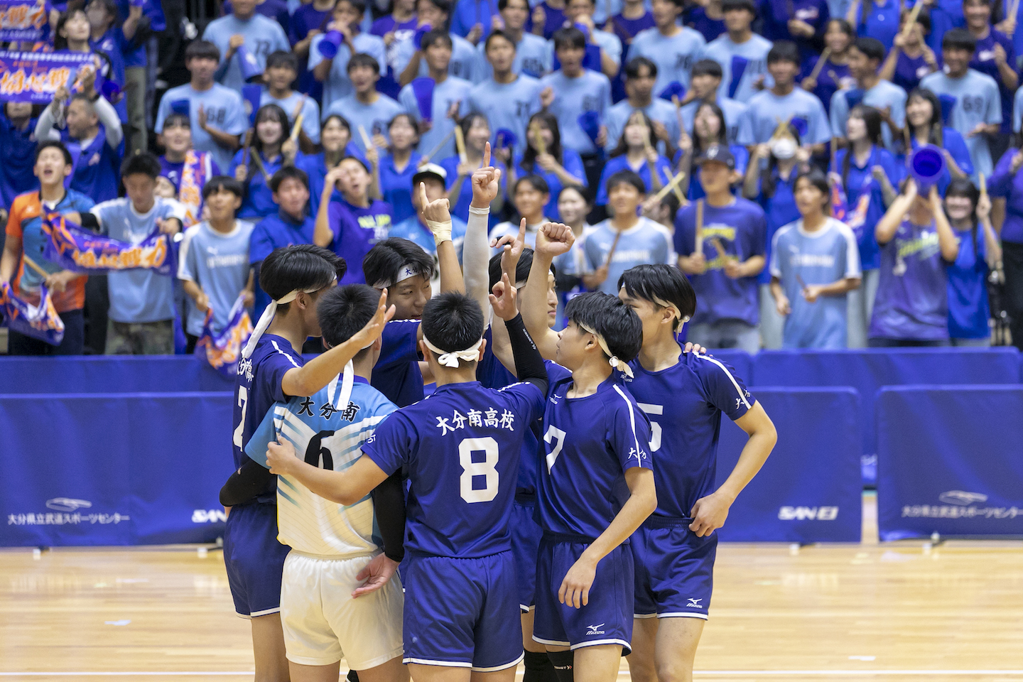 冬の高校スポーツ全国大会　バレーボール男子　３年間の蓄積　全員が主役となる大分南　【大分県】