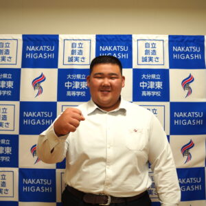 スター候補生インタビュー　相撲　田中翔盛（中津東３年）　「相撲が自分の取りえだった」　【大分県】