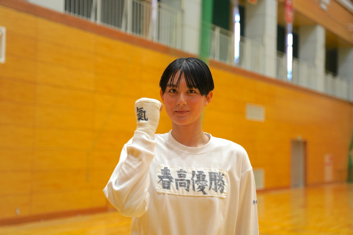 冬の主役たち　バレーボール女子　努力で才能を研ぎ澄ます　忠願寺莉桜の現在地　【大分県】