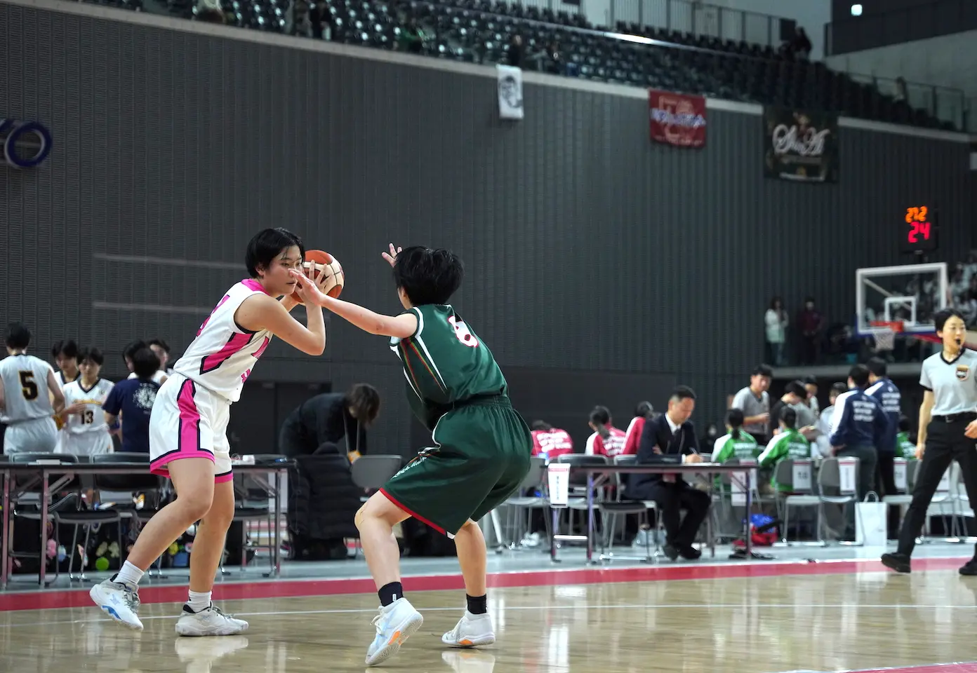 ウインターカップ　女子　明豊が好発進　役割がかみ合う　【大分県】