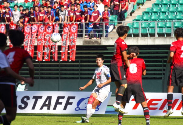 冬の主役たち　サッカー男子　河野歩夢が覚醒　万能型MFへの道　【大分県】