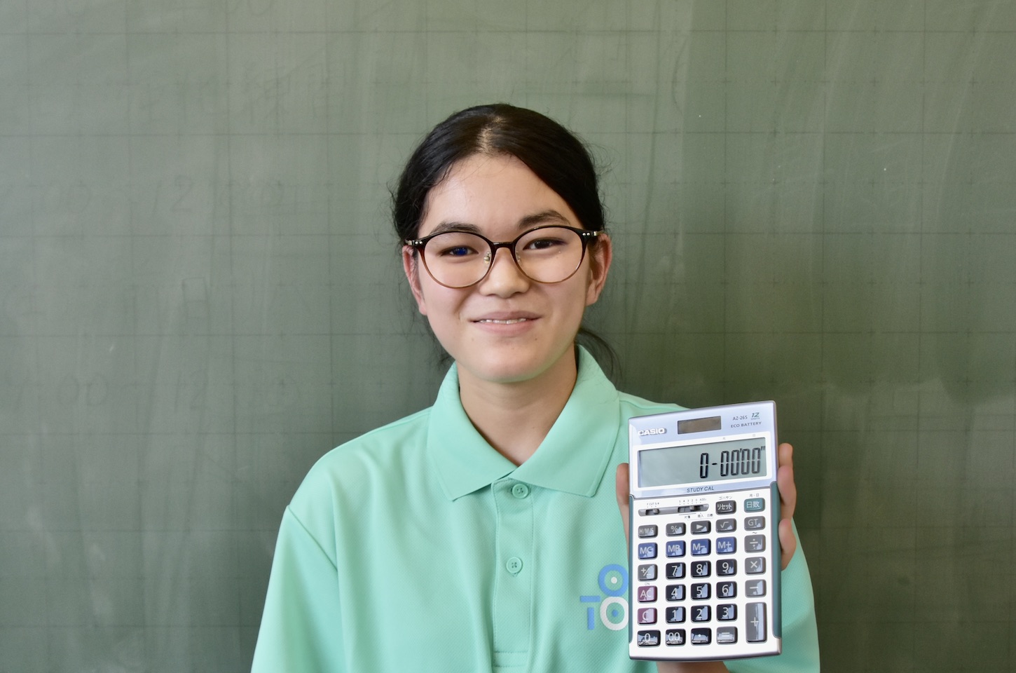 大分東明高校珠算電卓部　入江 志帆（１年）　file.886