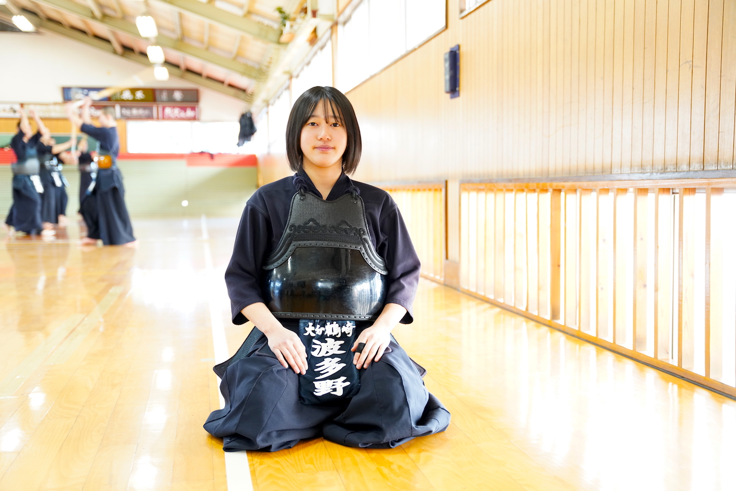 ダイヤの原石たち　剣道女子　ライバル超えへ静かに燃える波多野惺菜（大分鶴崎２年）　【大分県】