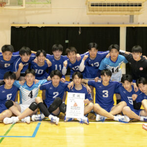 県高校新人大会　バレーボール男子　経験値の高さを発揮した大分南が３連覇　【大分県】
