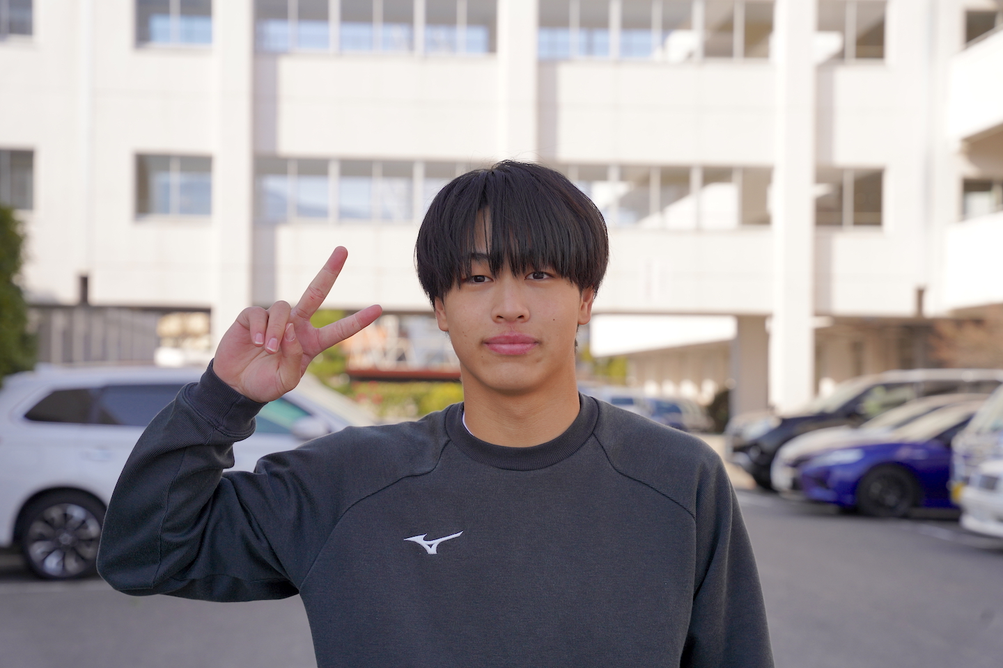 竹田高校バレーボール部　荒巻 大雅（２年）　file.896