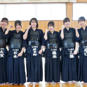 全国高校選抜県予選　剣道女子　混戦必至の県予選　攻め抜く大分鶴崎　【大分県】