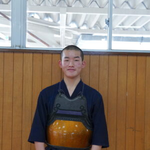 大分鶴崎高校剣道部　東 隼矢刀（２年）　file.889