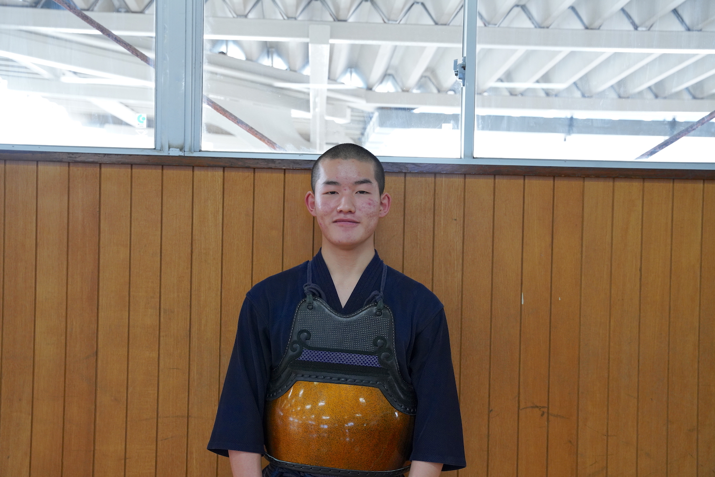 大分鶴崎高校剣道部　東 隼矢刀（２年）　file.889