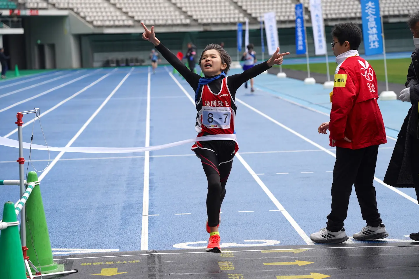 県スポーツ少年団駅伝交流大会　男子　26年ぶりの頂点に立った挾間陸上クラブ　【大分県】