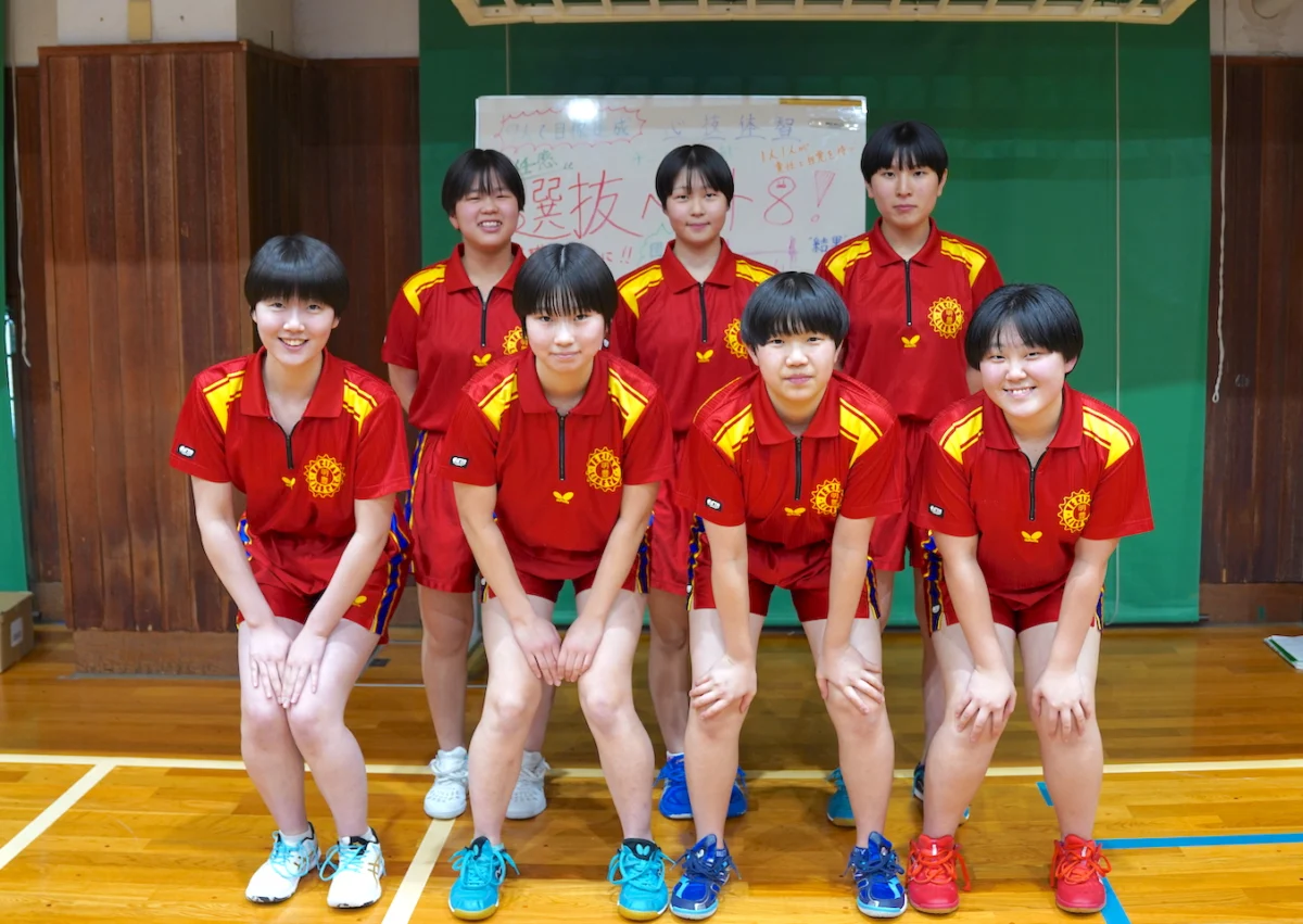 全国高校選抜大会出場校特集　卓球女子　主役は私たち　明豊が８強狙う　【大分県】