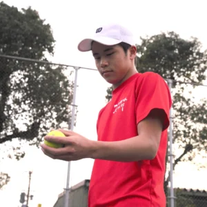 ダイヤの原石たち　テニス男子　日本一の先に世界への扉がある　太田周（大分舞鶴２年）　【大分県】