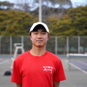 大分舞鶴高校テニス部　高橋 央太郎（２年）　file.901