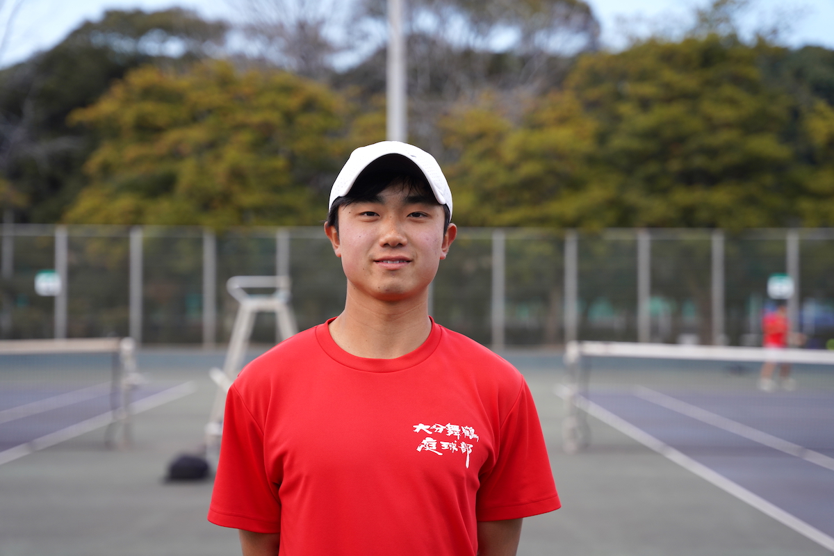 大分舞鶴高校テニス部　高橋 央太郎（２年）　file.901