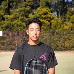 大分鶴崎高校テニス部　佐藤 芳紀（２年）　file.902