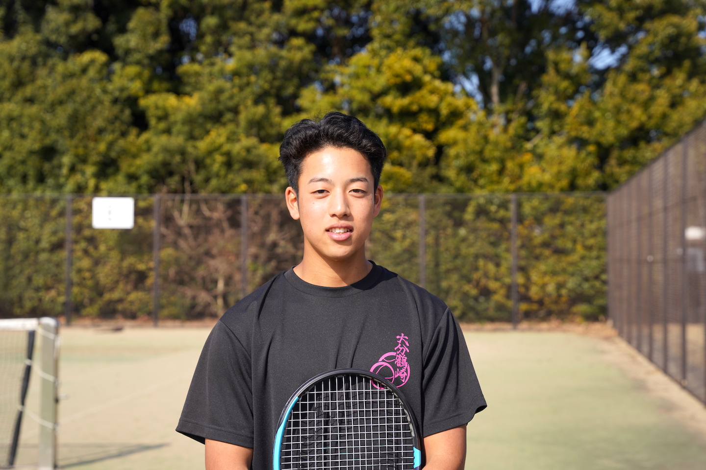 大分鶴崎高校テニス部　佐藤 芳紀（２年）　file.902