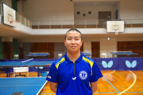 明豊高校卓球部　辰口 直希（２年）　file.910