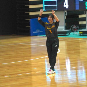 全国高校選抜大会　ハンドボール女子　流れを変える守護神・丹後佳凜（大分鶴崎 新３年）