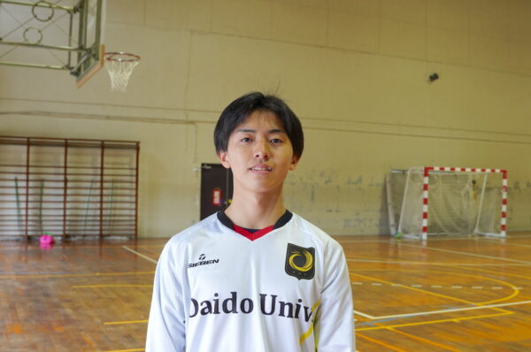 大分高校ハンドボール部　七條 輝晏（２年）　file.904