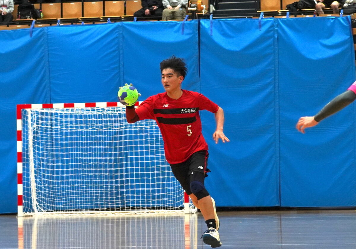 全国高校選抜大会　ハンドボール男子　未完のエース合沢蒼風（大分雄城台 新２年）　覚醒の序章　【大分県】