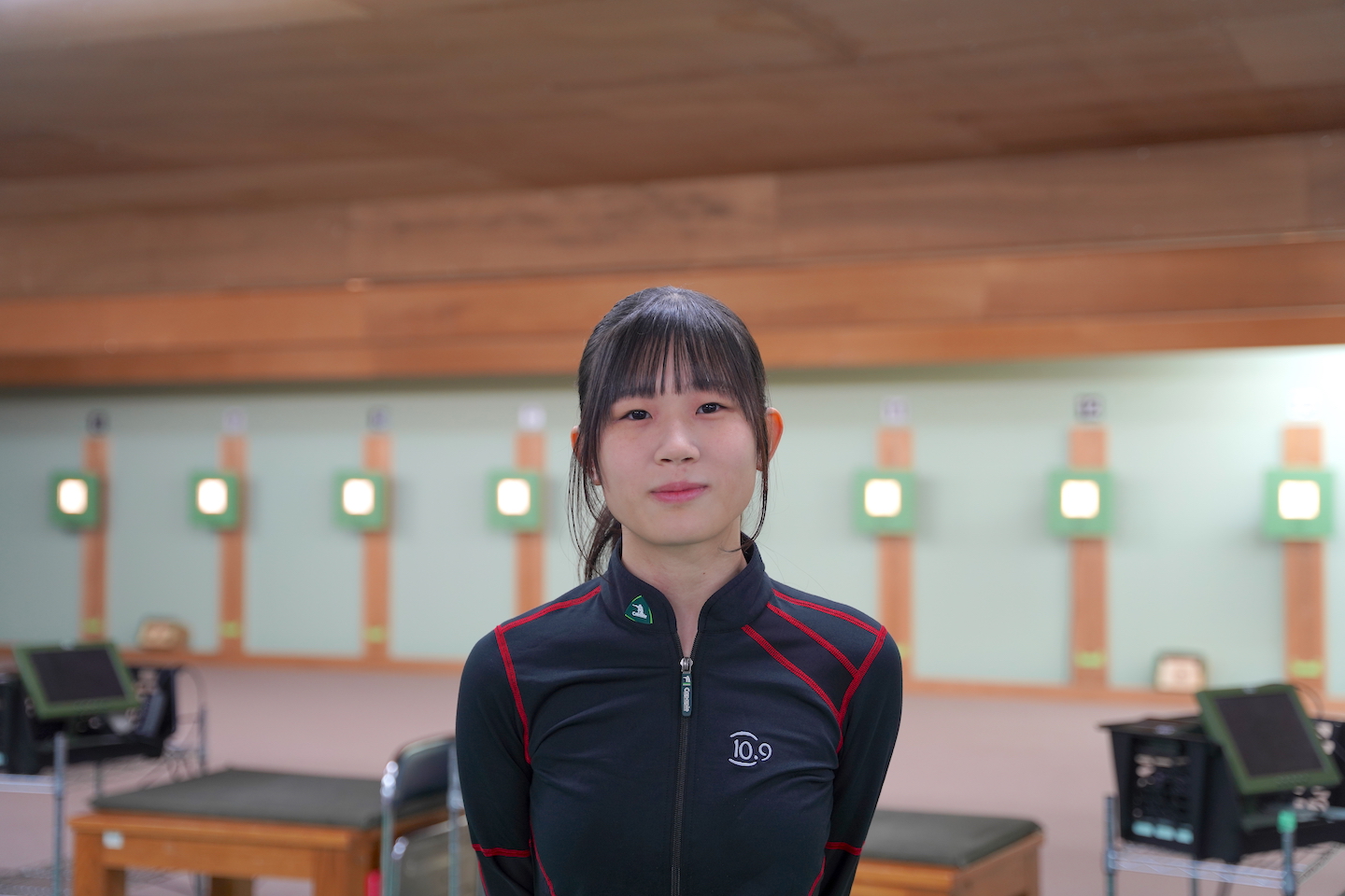 由布高校ライフル射撃部　石田 愛（３年）　file.918