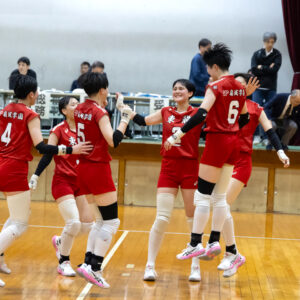 全九州バレーボール総合選手権県予選　女子　全員でつかんだ優勝　揺るがぬ東九州龍谷の軸　【大分県】