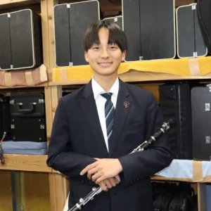 日本文理大学付属高校吹奏楽部　藤井 陽彩（２年）　file.919