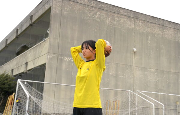 Ｕ－17女子アジアカップに臨む竹田美佐也（柳ケ浦３年）　ロングスローでアジアを揺らす　【大分県】